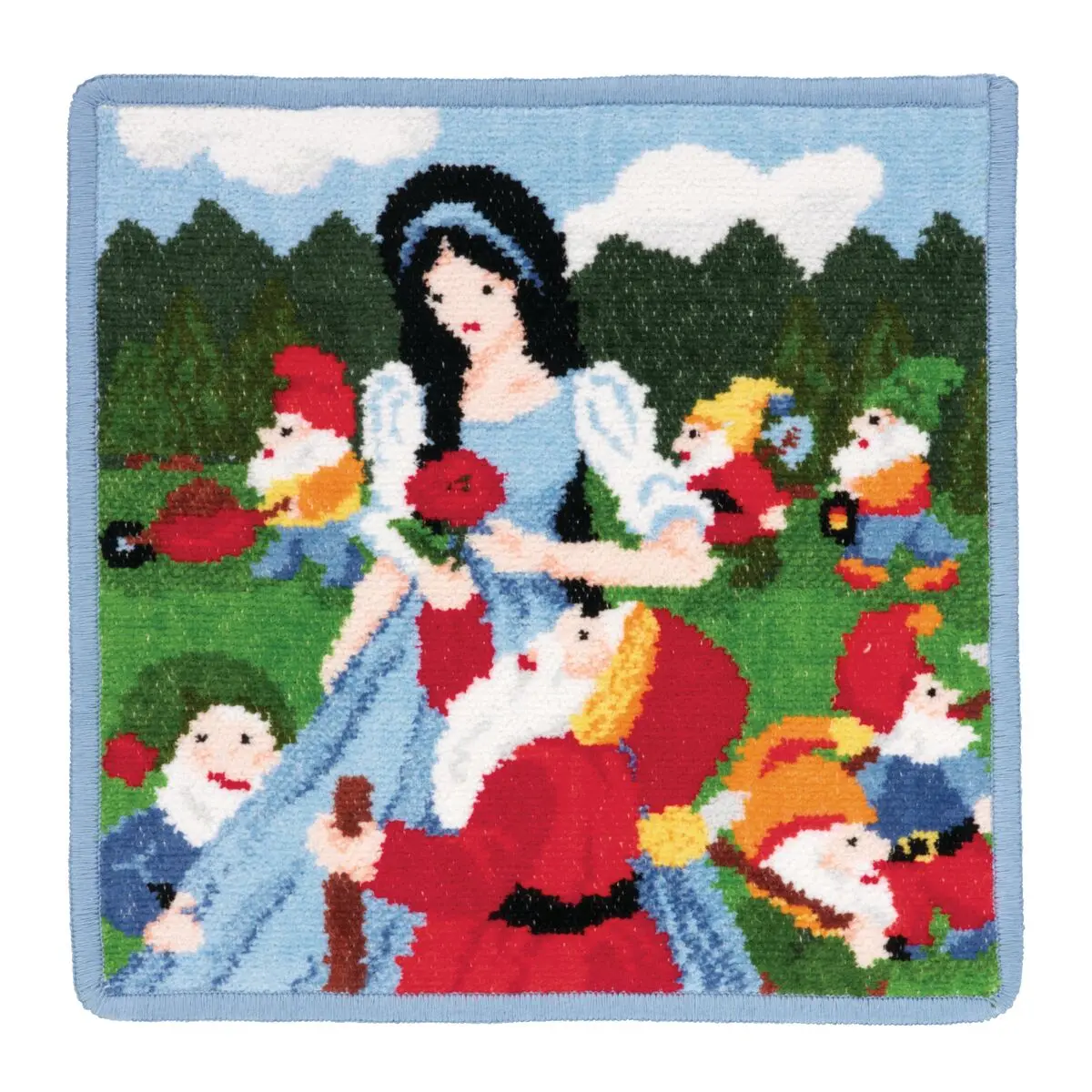 Tapete, Kinder, Hochzeit, Märchen, Wiesenbild, kuscheltuch, bildtuch, patchwork?, muster?, figurengruppen?, Teller, Pfadfinder, Stoffbild, Motivdecke, Kinderbildschirmverschönerung, 