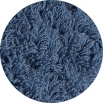 Farbmuster Frottier graublau