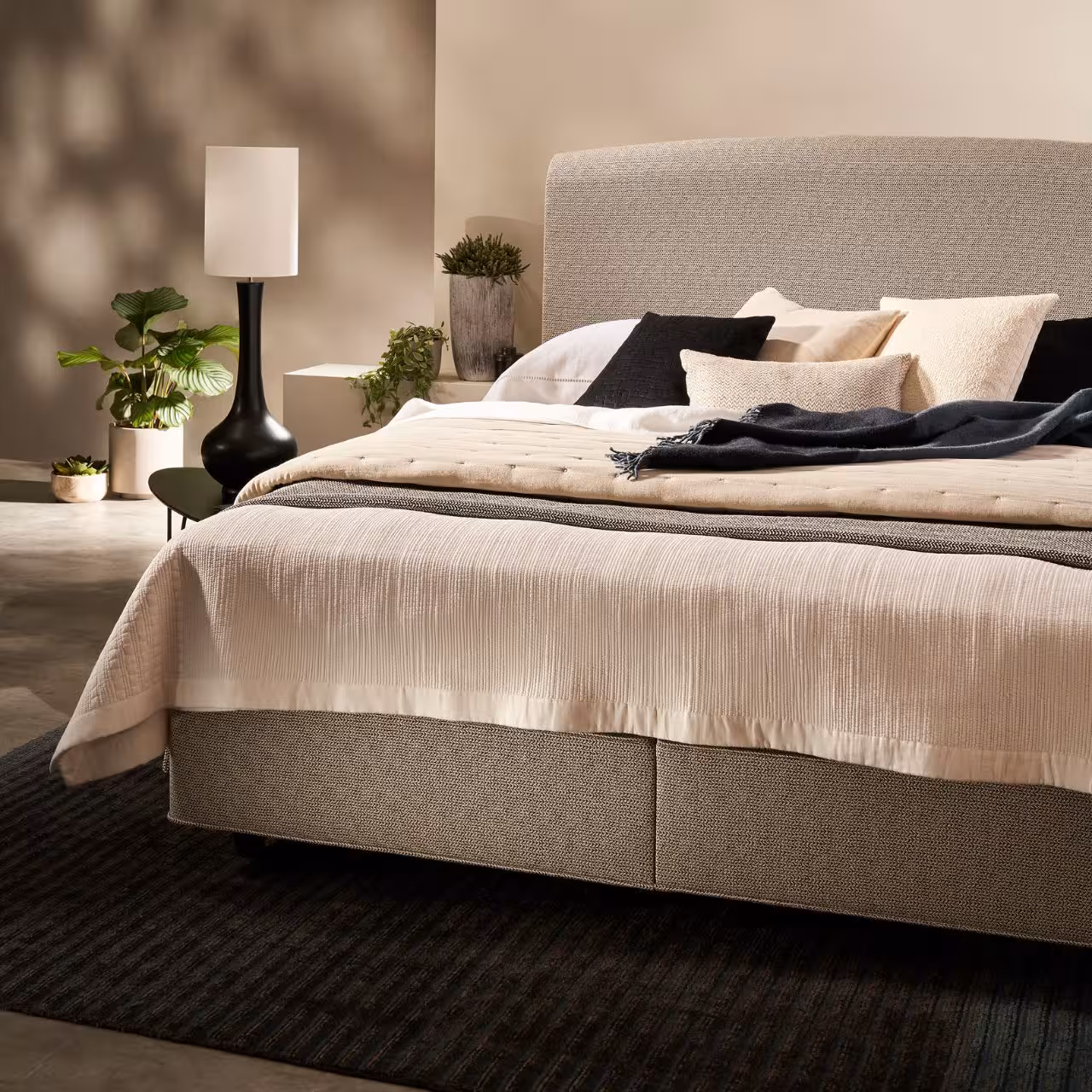 Polsterbett Elba in Schlafzimmer 