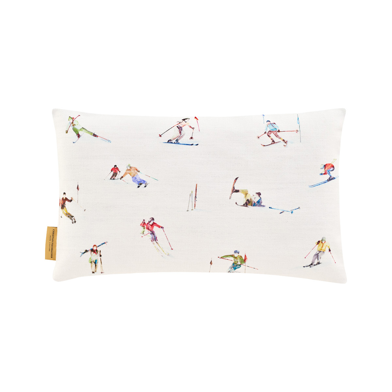 Kissen, Skifahrer, Skisport, Winter, Muster, 