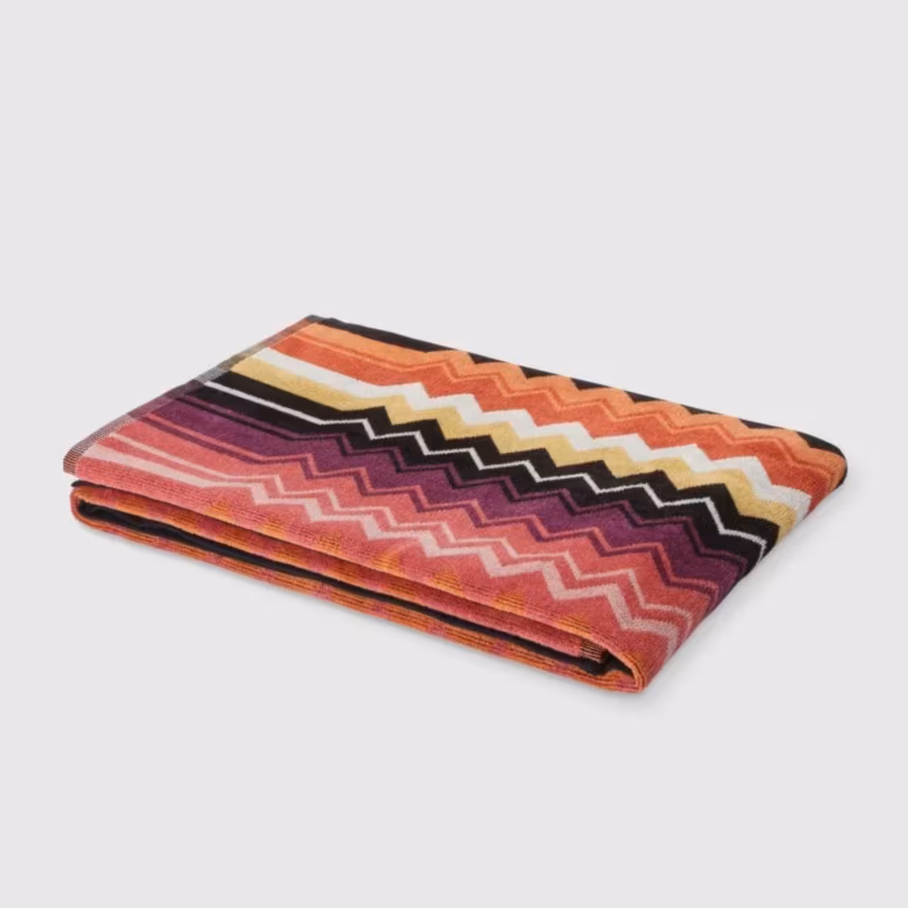 Decke, Strickdecke, Zickzack Muster, Multicolor, Federfarben, 