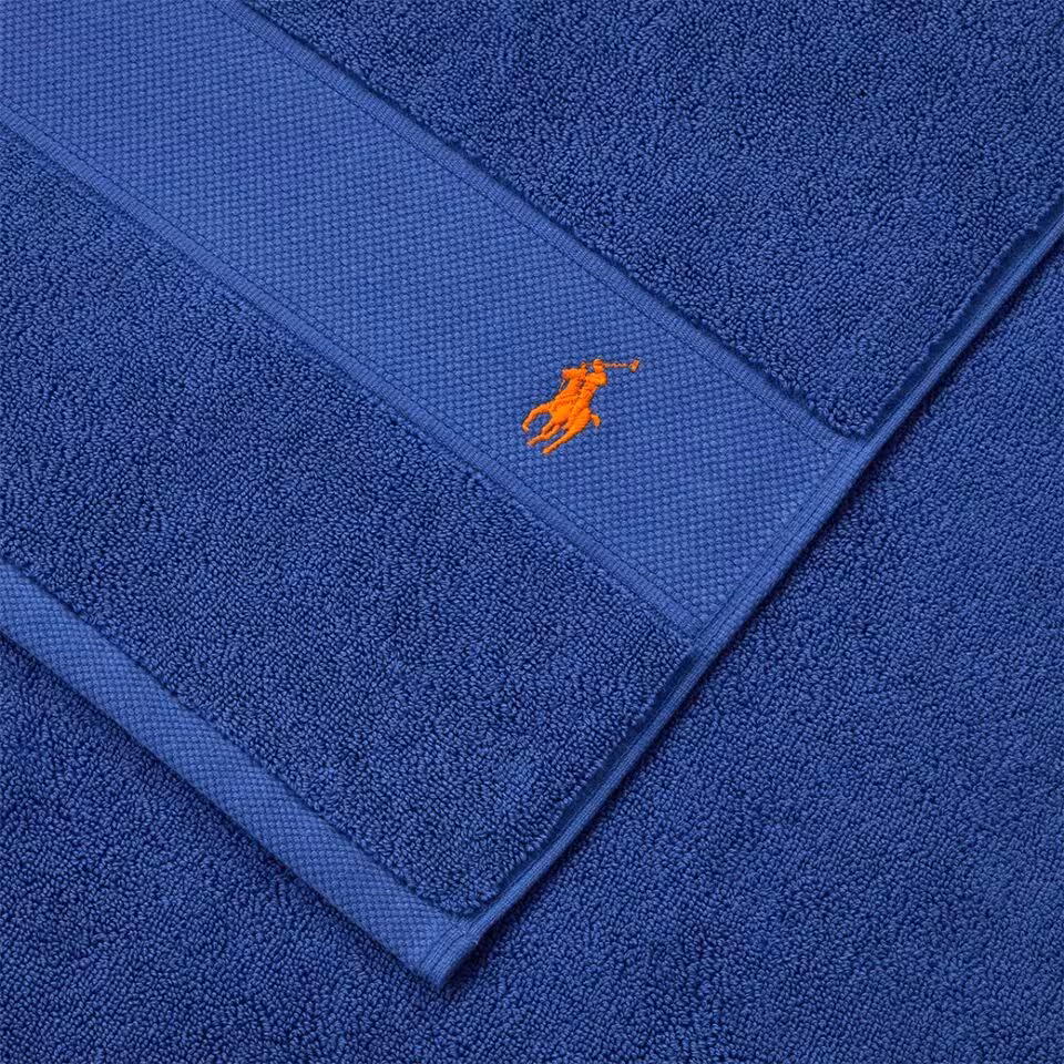 Polo Player Frottier königsblau Detail Logo Stickerei