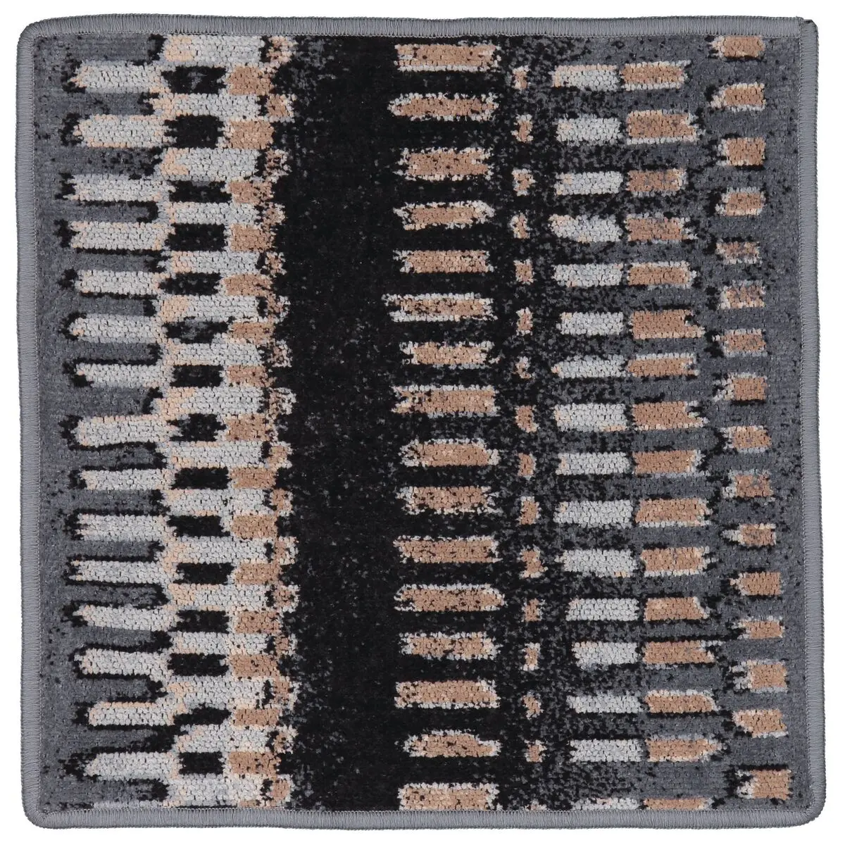 tapis, tapis décoratif, motif géométrique, gris, textile pour sol, 