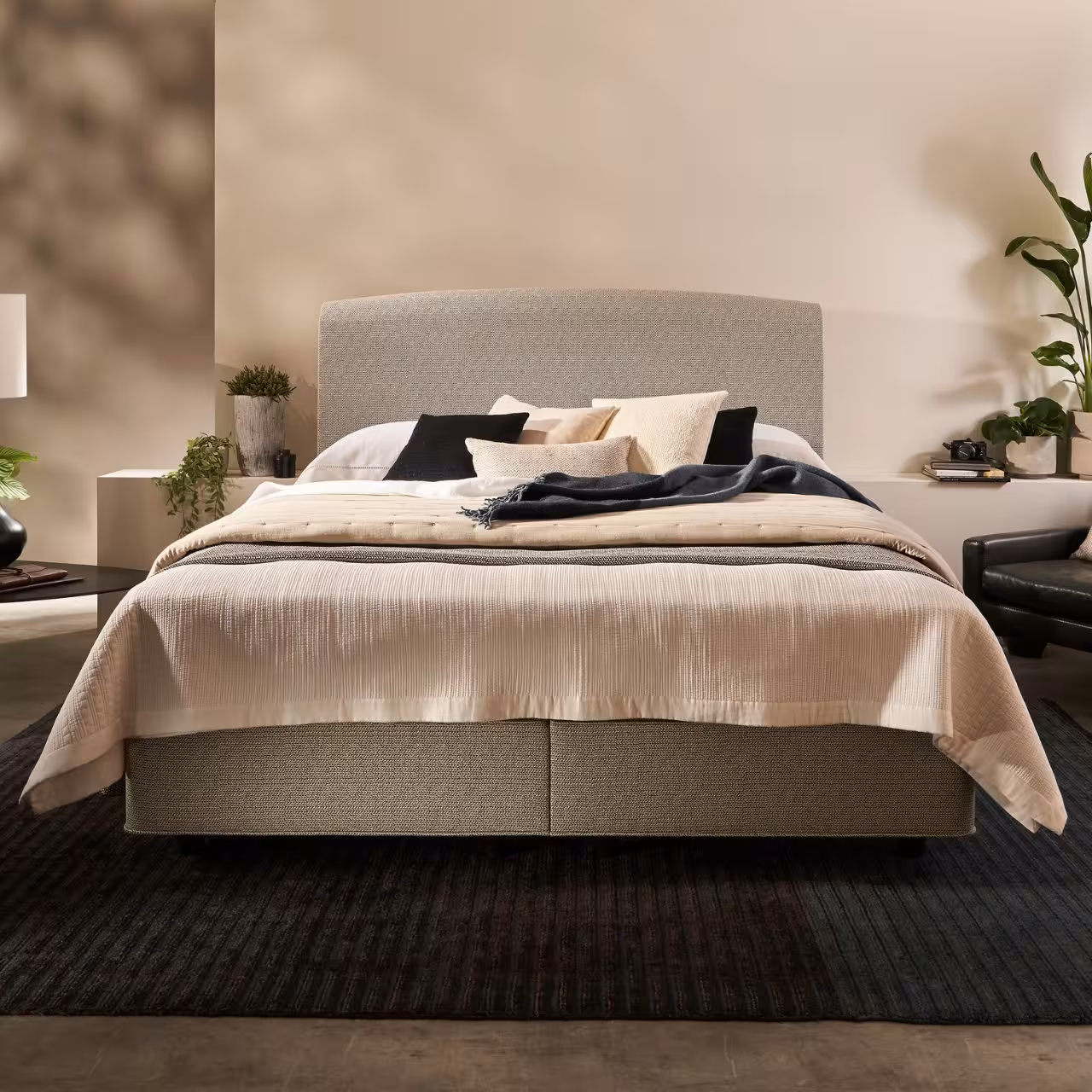 Polsterbett Elba in Schlafzimmer 