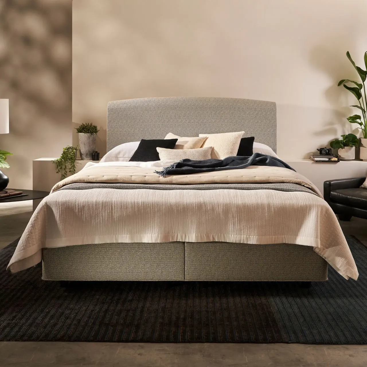 Polsterbett Elba in Schlafzimmer 