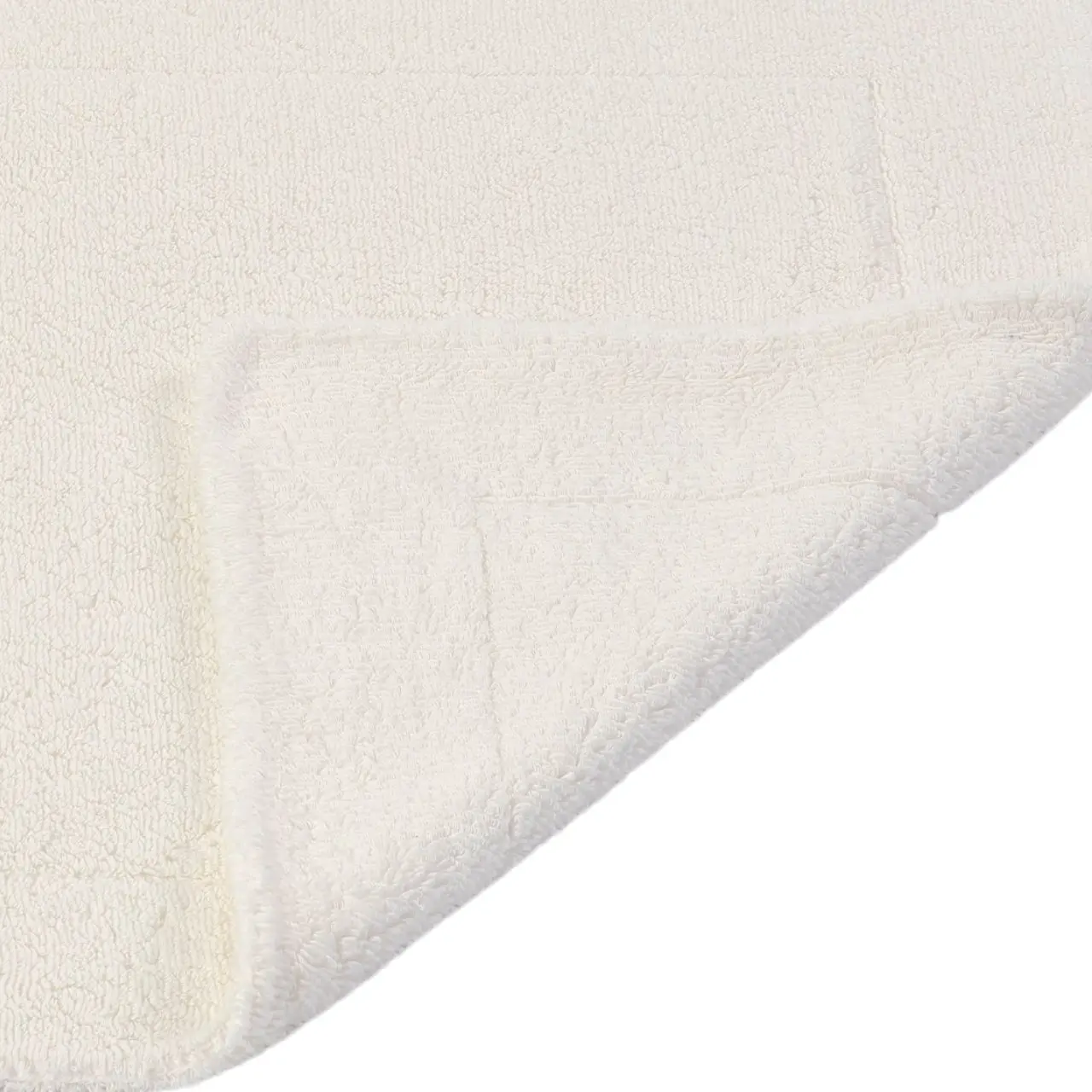 Duschvorleger Double hellbeige rechteckig  Detail