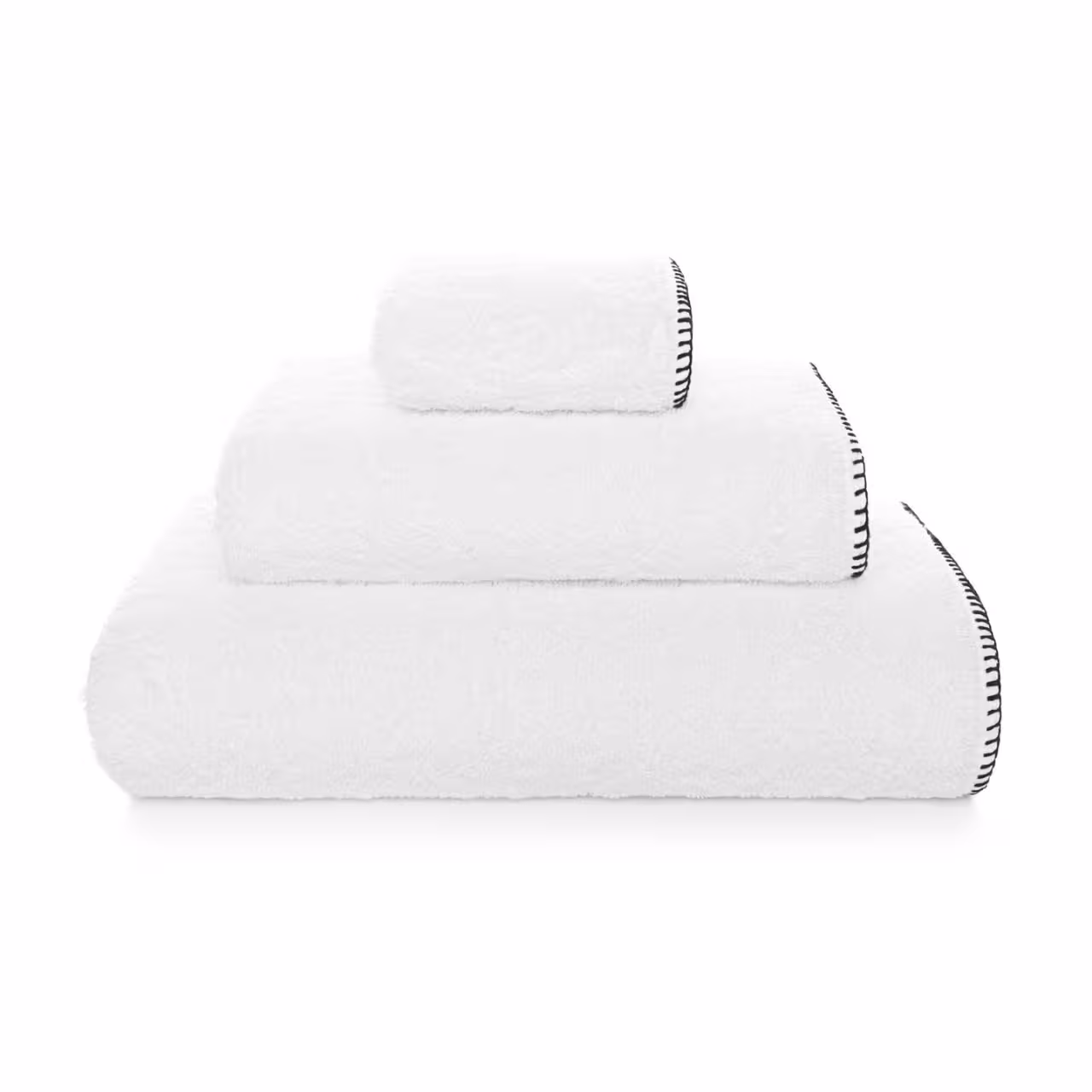  Handtuch, Badetuch, Baumwolle, Weiß, Tausch-Set, 