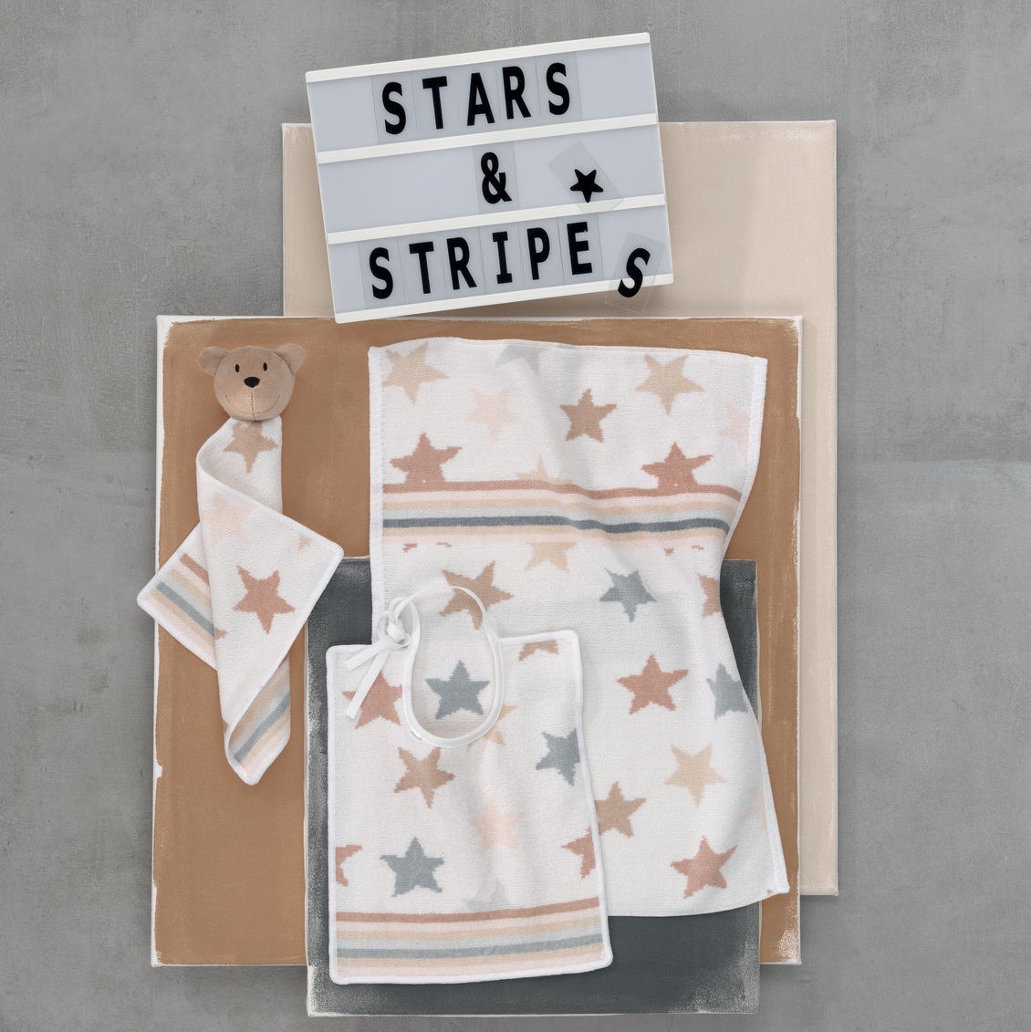 FEILER MINI - Kinder-Frottierserie "Stars and Stripes"