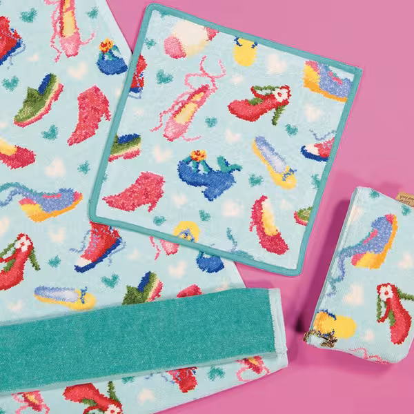 towels, Bade, Baumwolle, turquoise, muster, 