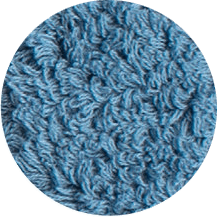Farbmuster Frottier graublau