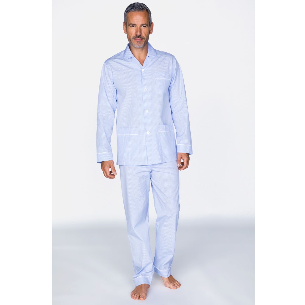 VAN LAACK - Herren-Pyjama "Carlo-P" kariert