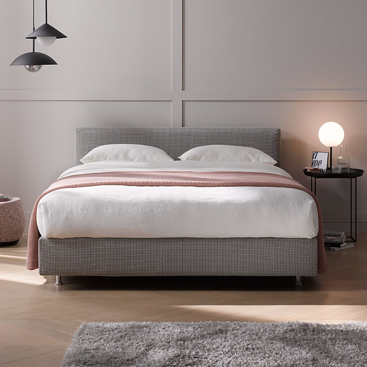 SCHRAMM WERKSTÄTTEN - Boxspringbett "Purebeds Cube"
