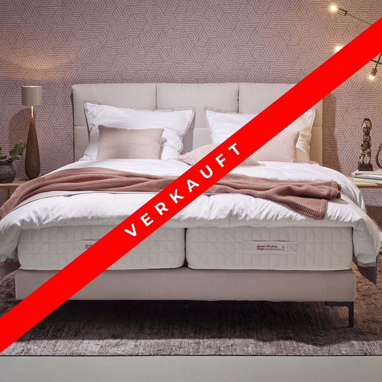 TRECA PARIS - Boxspringbett "Moon" - Ausstellungsbett