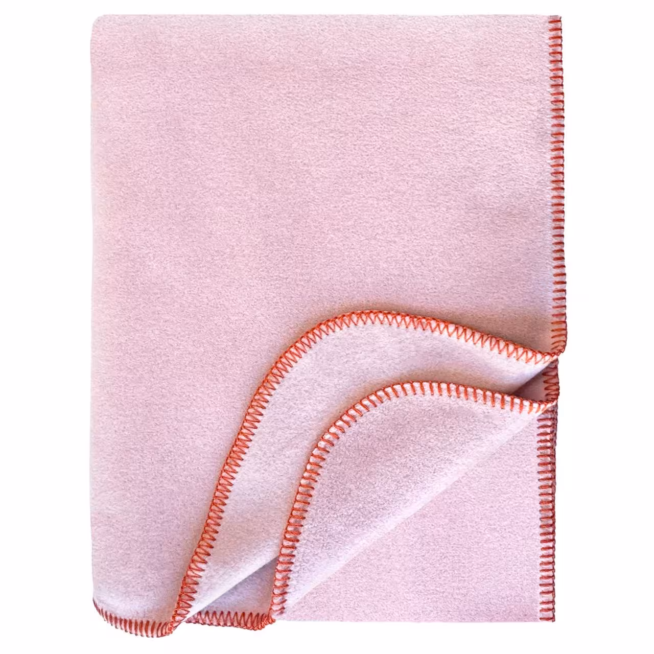 Fleece-Decke, Pink-Decke, Stichkante, Weiches Gewebe, Wendedecke, 