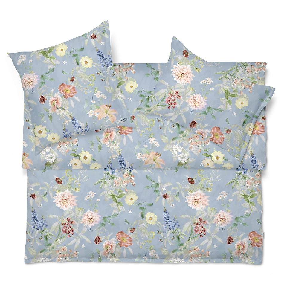 Bettwäsche, Bettbezug, Blumenmuster, Floral, Stoff, 