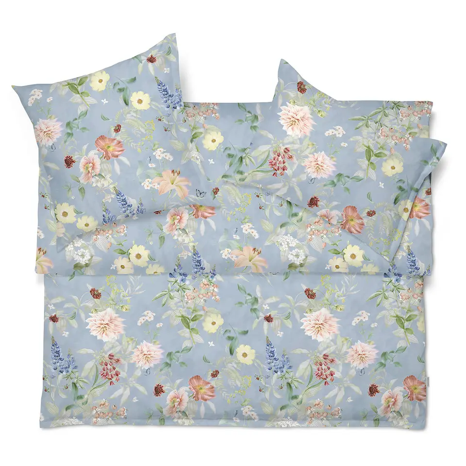Bettwäsche, Bettbezug, Blumenmuster, Floral, Stoff, 