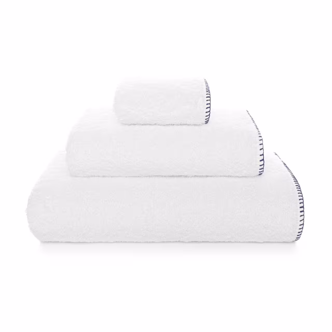 Handtuch, Weiß, Bordüre, Frottee, Badezimmer, 