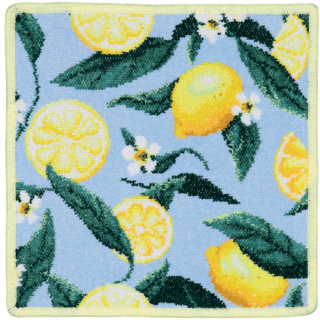 FEILER GERMANY - Chenilleserie "Lemons And Leaves"