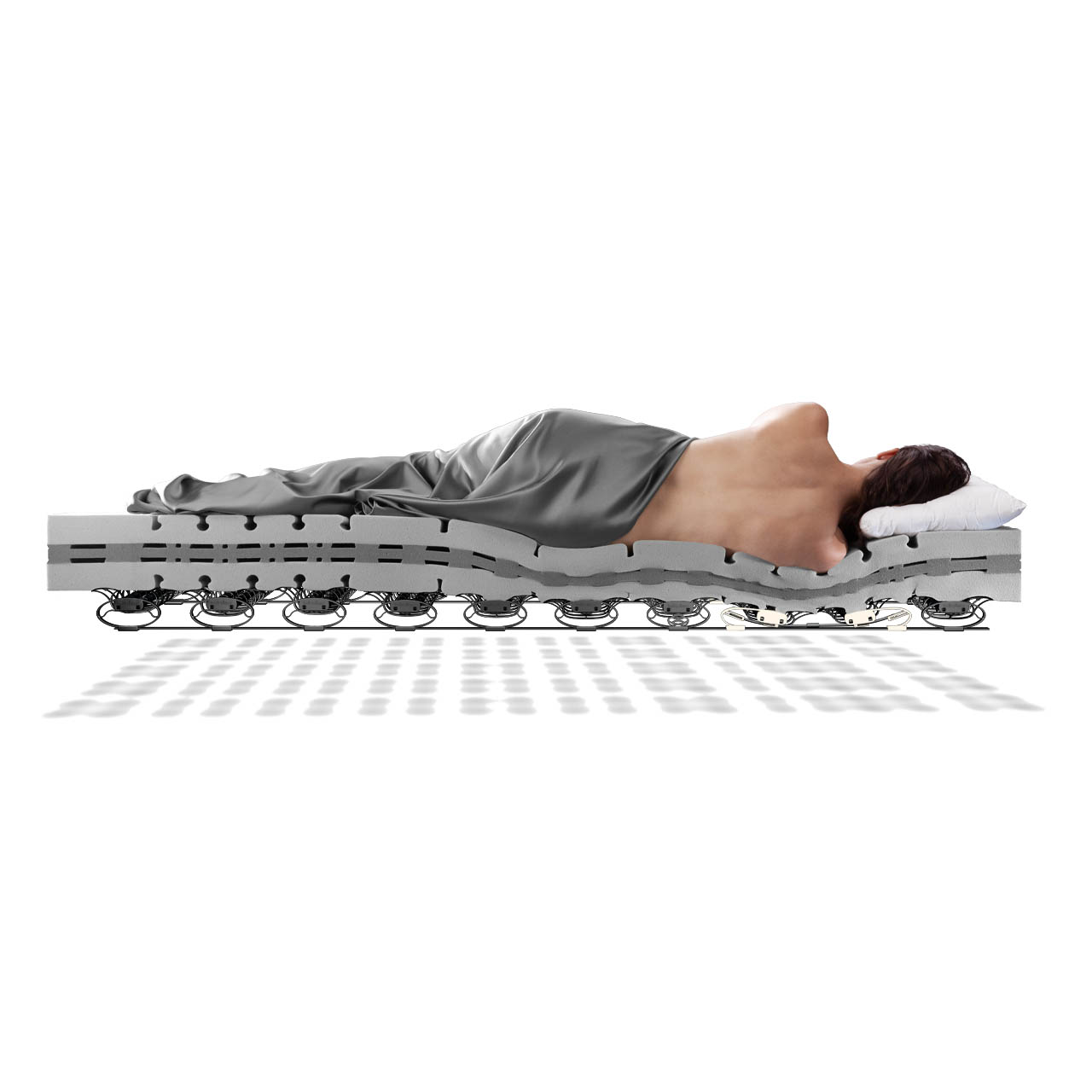 Lattoflex Bettsysteme Lattoflex Matratze und Lattenrost gegen Rückenschmerzen