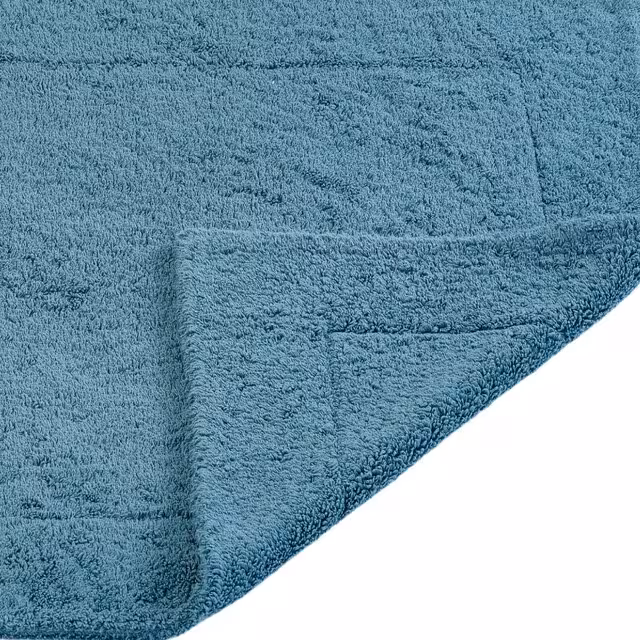 Duschvorleger Double blaugrün rechteckig  Detail