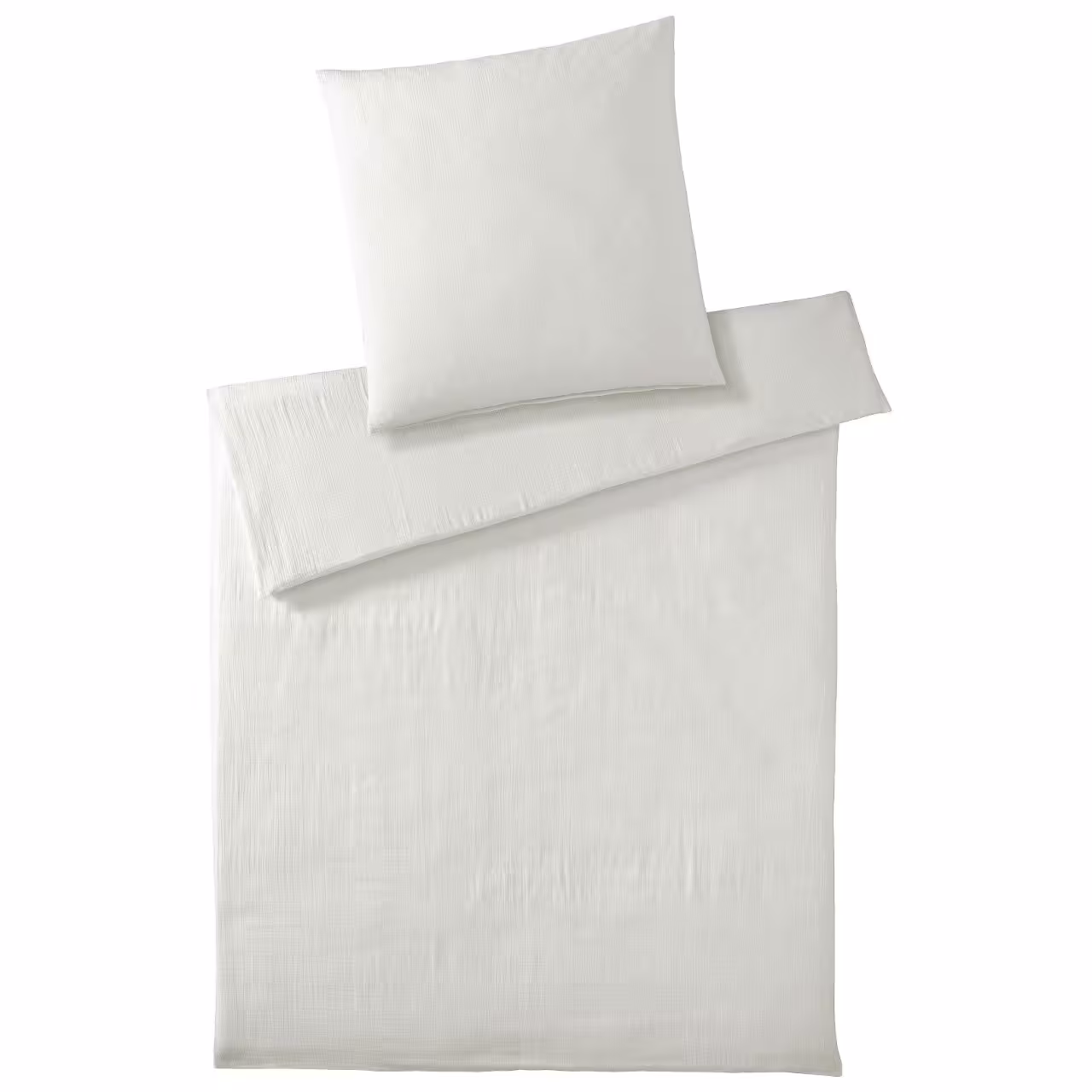 Bettwäschegarnitur Smooth offwhite Draufsicht