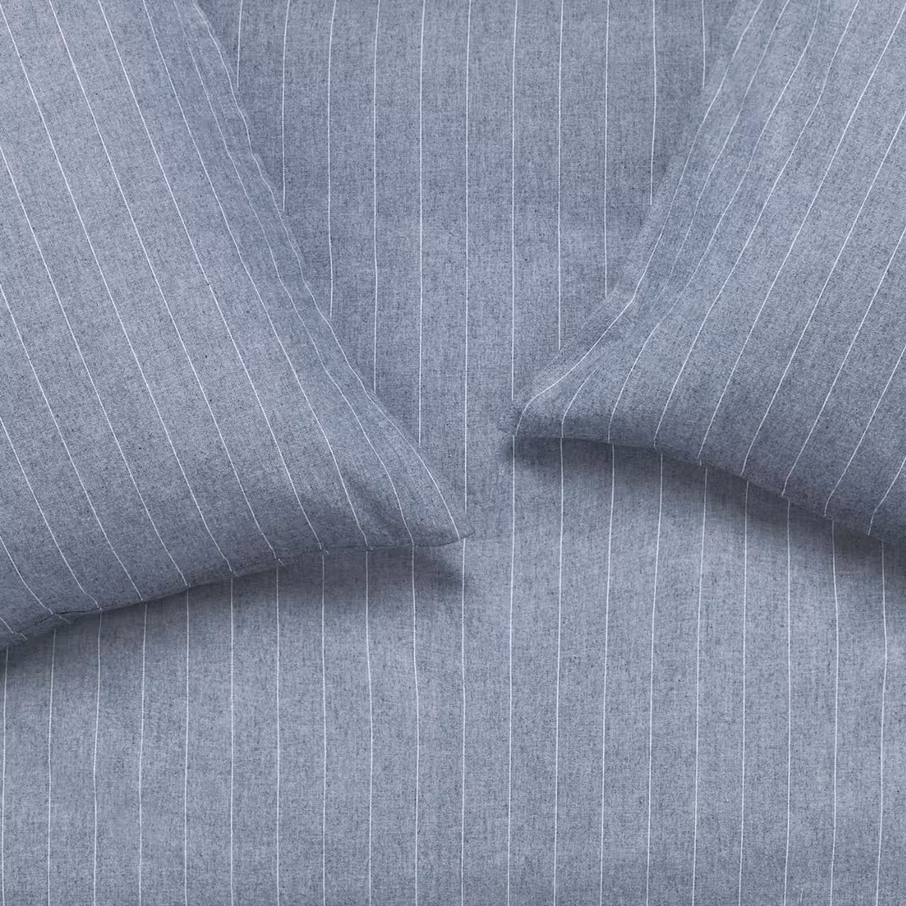 Streifen, Hemd, Leinen, Blau, Stoffmuster, 