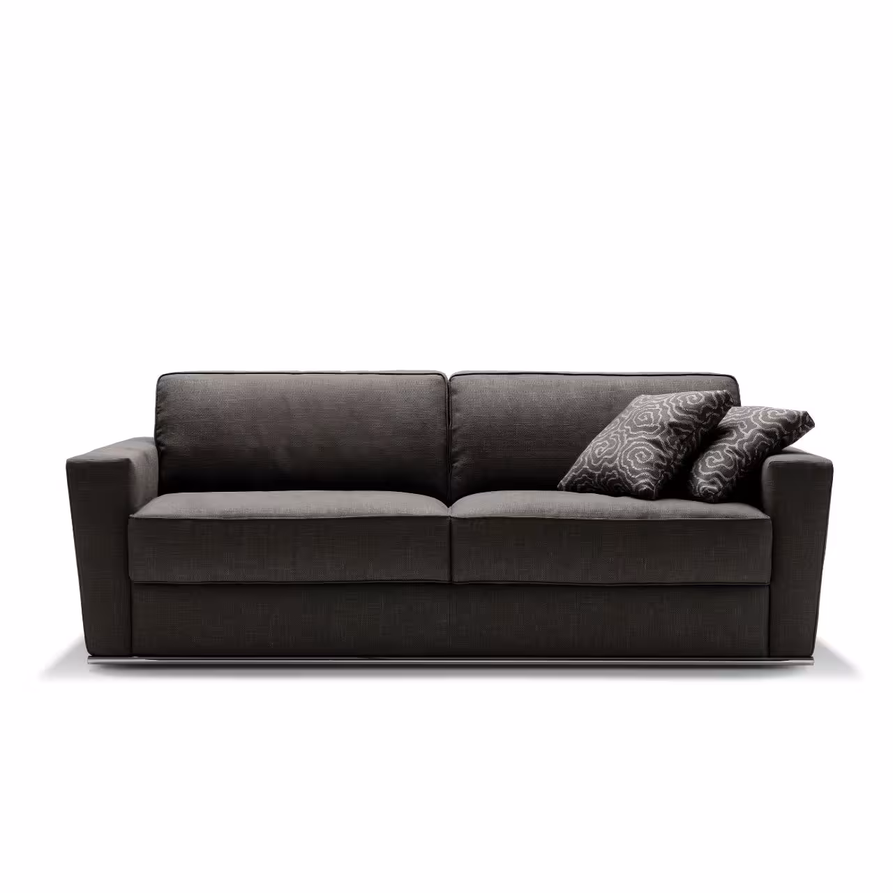 Schlafsofa Shorter dunkelgrau auf weiß