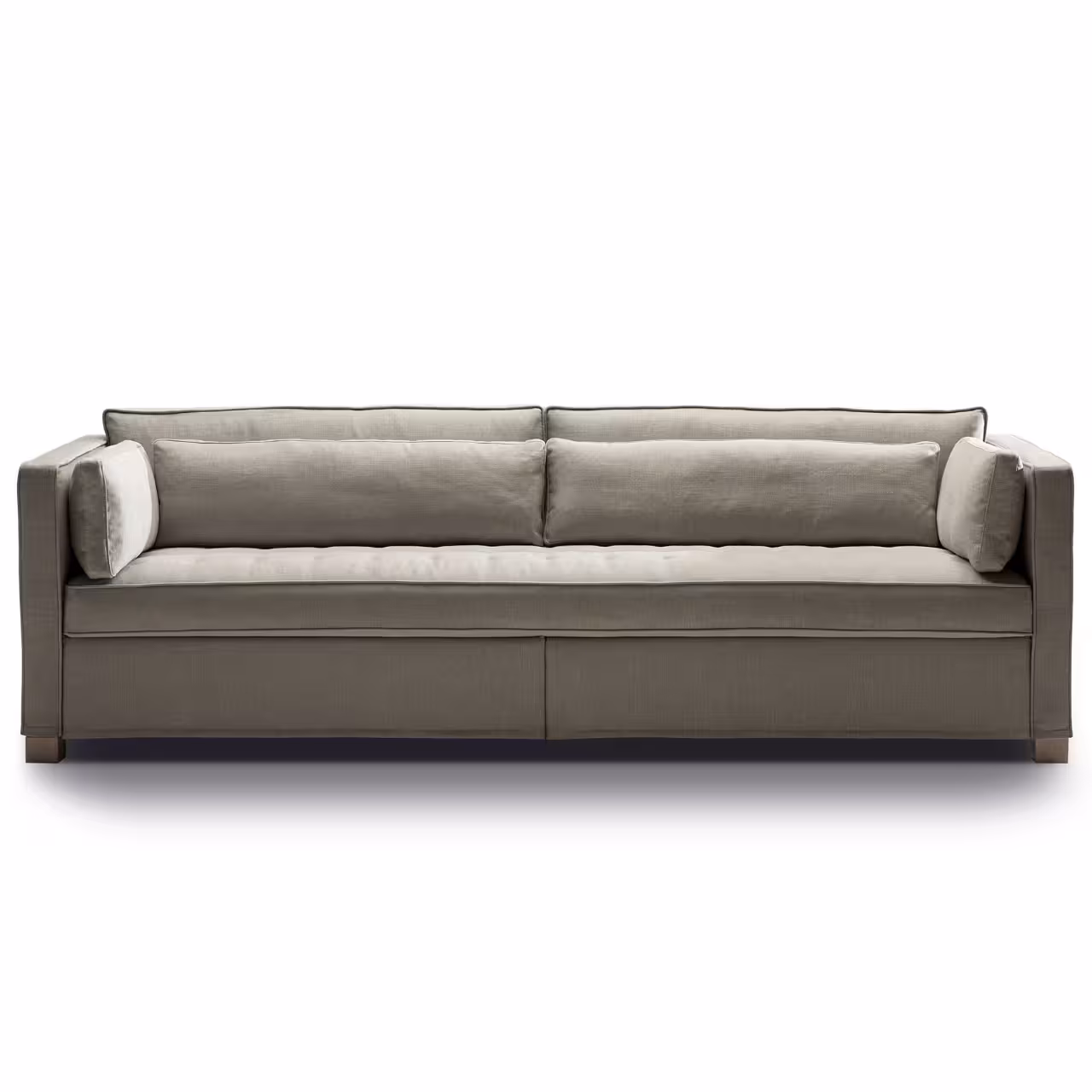 Schlafsofa Andersen grau auf weiß