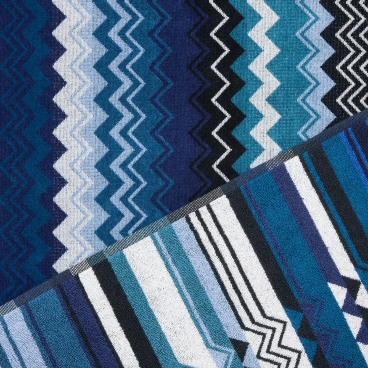 Geometric pattern, Zickzack, Fabric, Blue hues, Stripe fabric, 