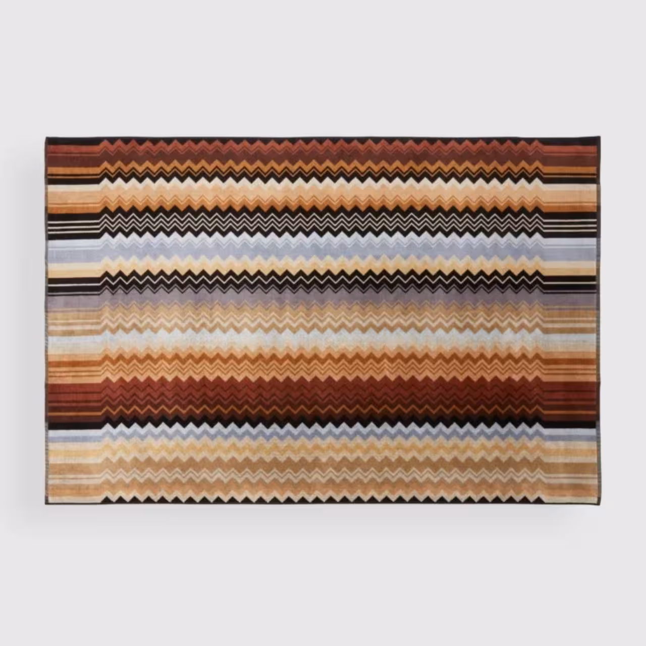teppich, quadratmeterteppich, zickzackmuster, mehrfarbig, geometrisches muster, 