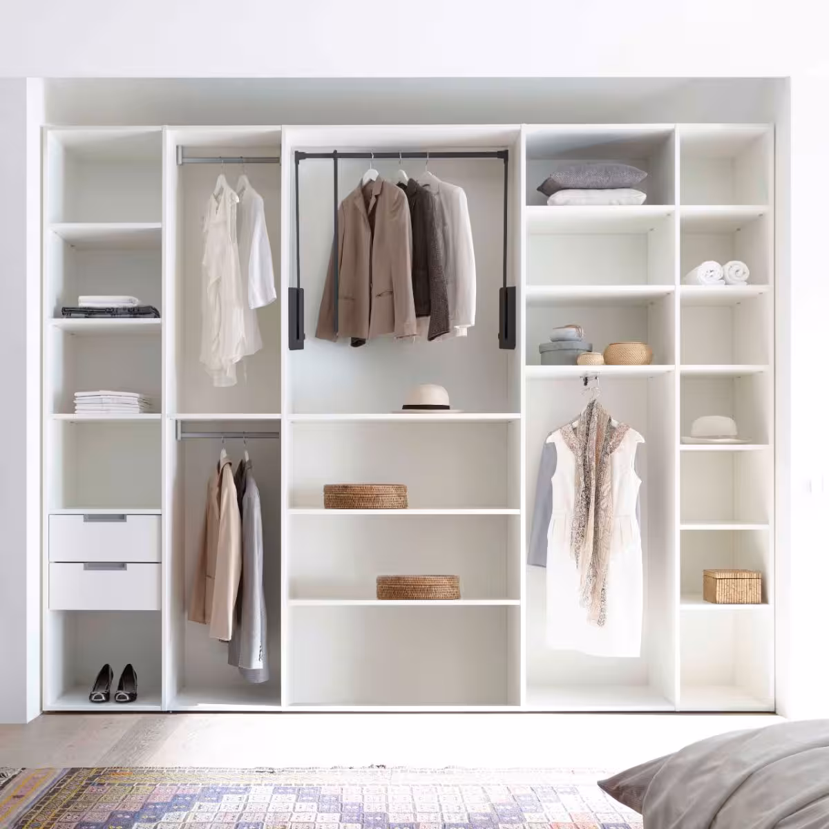 Einbauschrank Ars Nova weiß Kleiderschrank