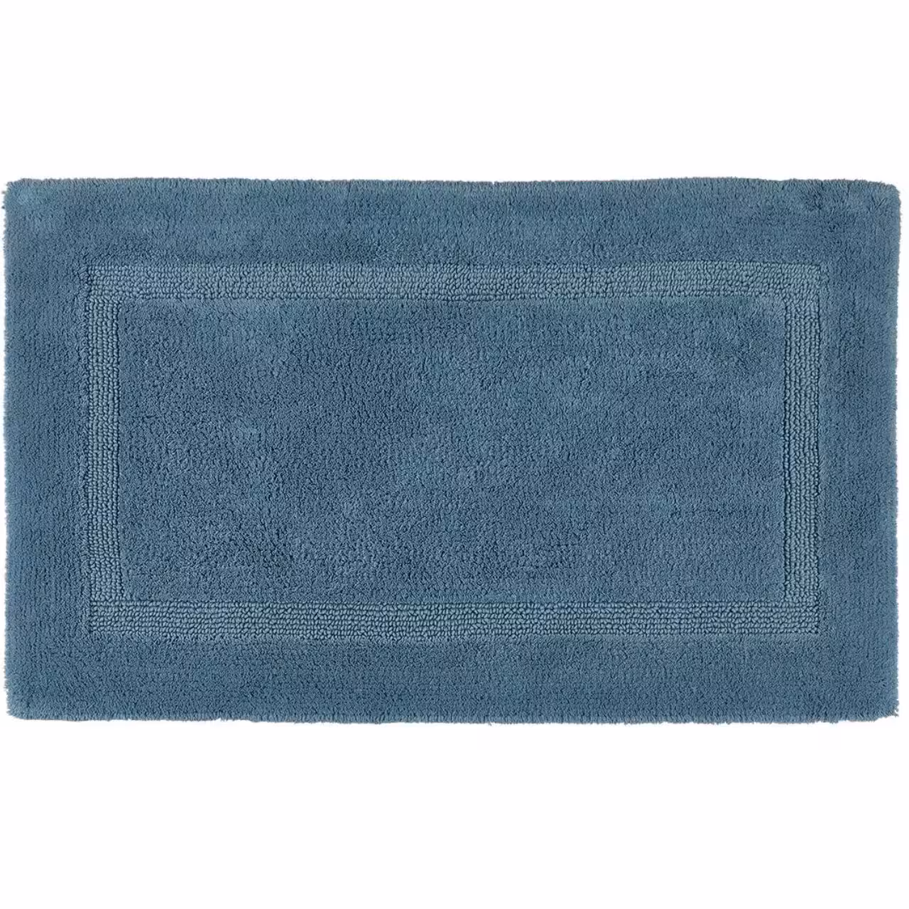 Duschvorleger Reversible in blaugrün Frottier