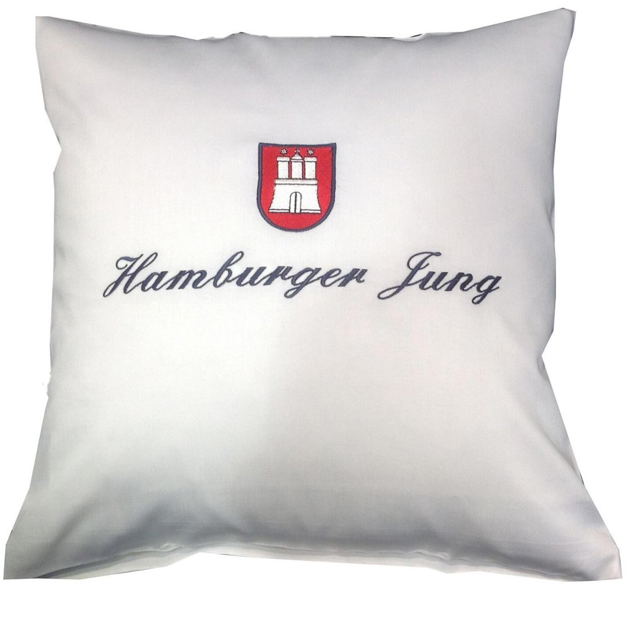 RUMÖLLER BASIC - Kleinkissenbezug  "Hamburger Jung"
