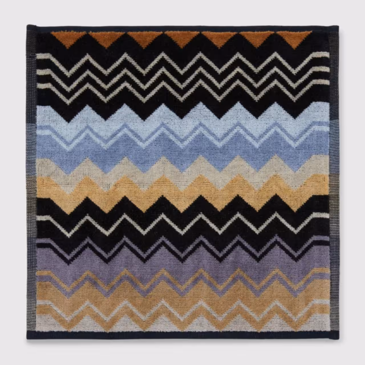 Teppich, WyZw, Zickzack-Muster, Gemustert, Farbenmix, 