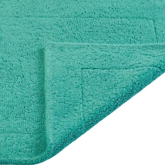 Duschvorleger Double ozeanblau rechteckig  Detail