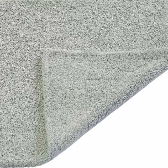 Duschvorleger Double salbeigrün rechteckig  Detail
