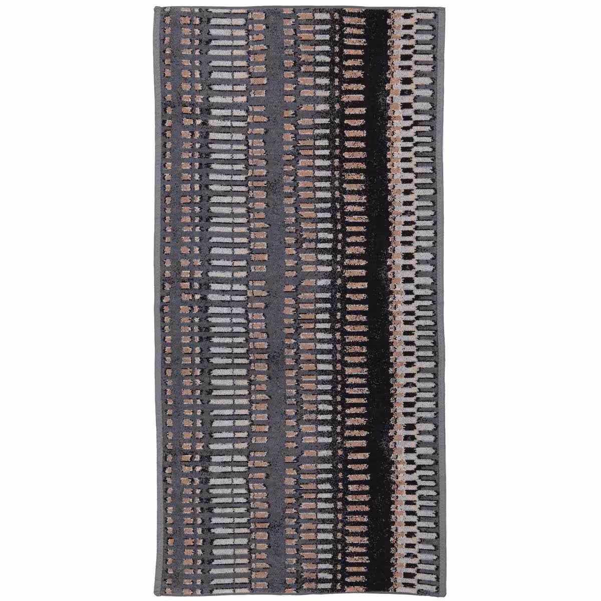 Teppich, Flächen-Teppich, gemustert, Geometrisch, mehrfarbig, 