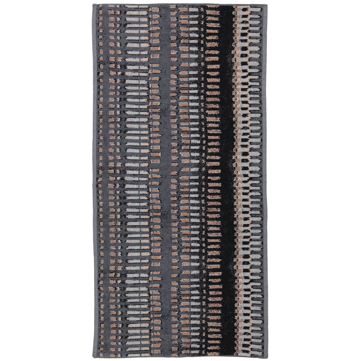 Teppich, Flächen-Teppich, gemustert, Geometrisch, mehrfarbig, 