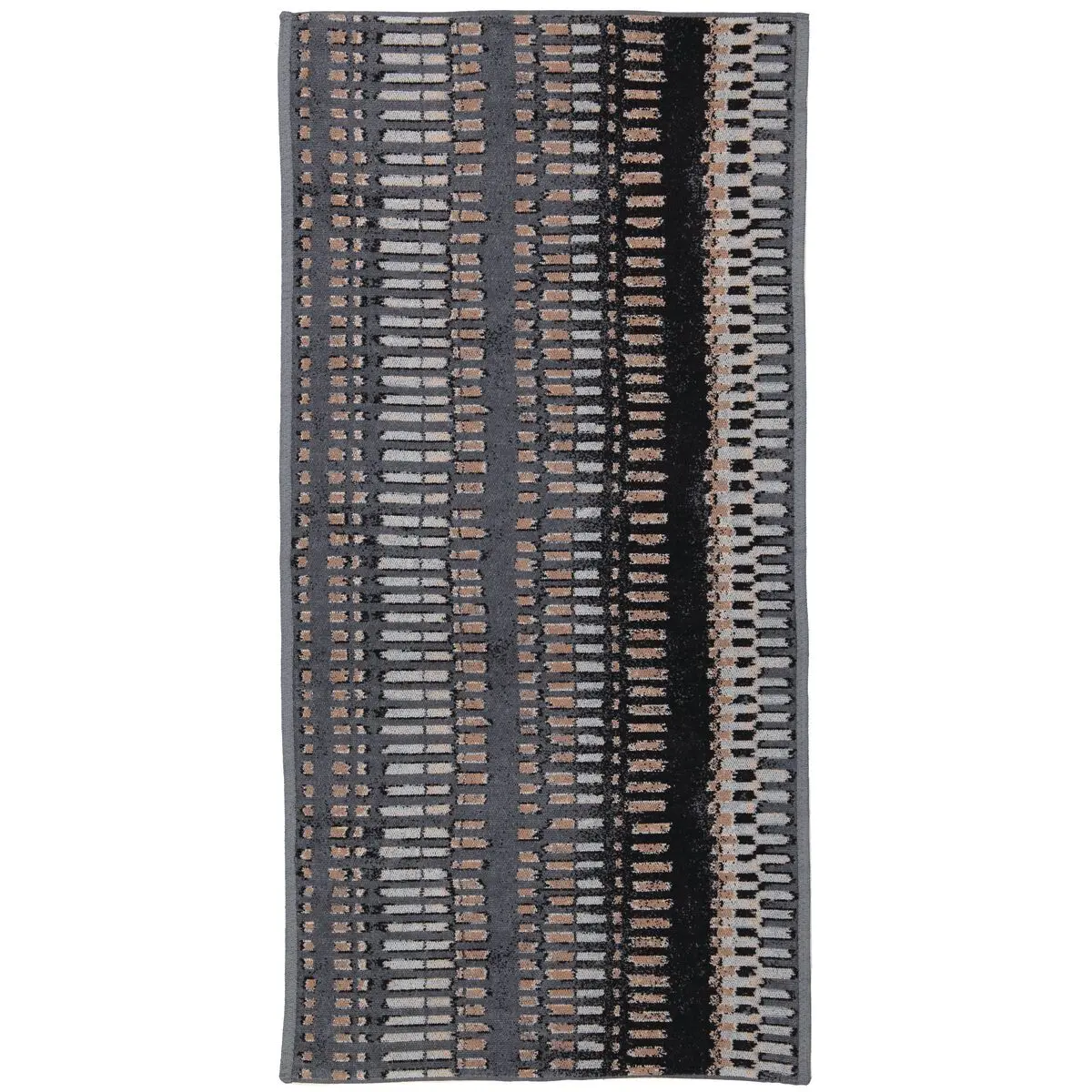 Teppich, Flächen-Teppich, gemustert, Geometrisch, mehrfarbig, 