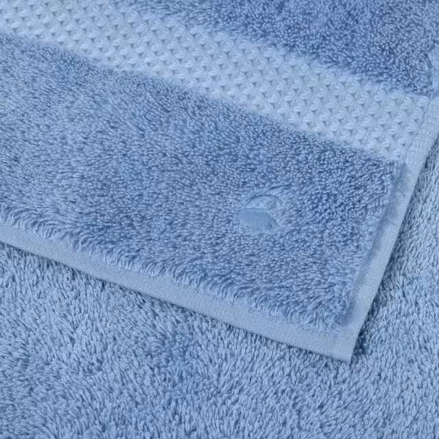 Handtuch Etoile hellblau Detail Borte