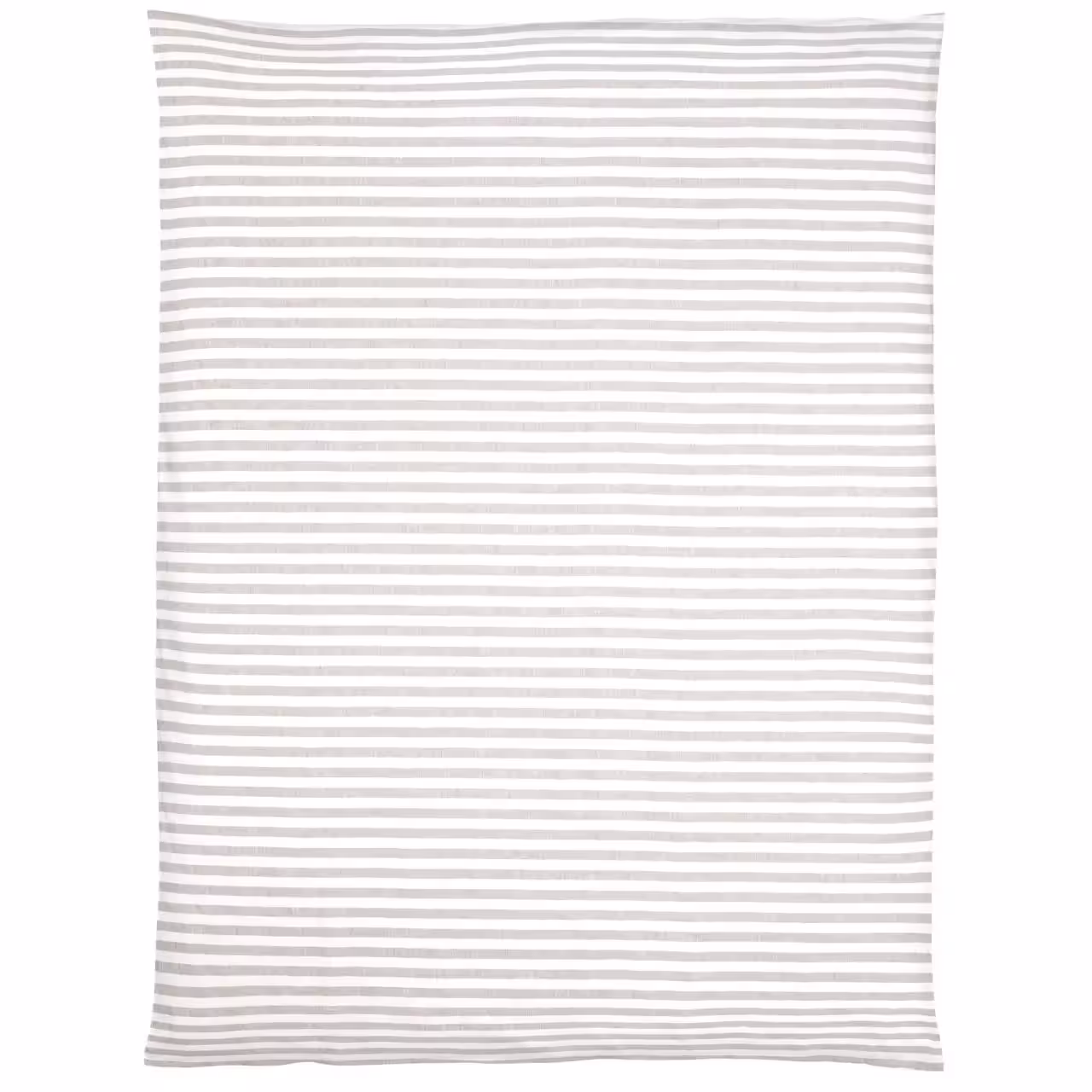 Bettdeckenbezug Summertime beige weiß gestreift Draufsicht