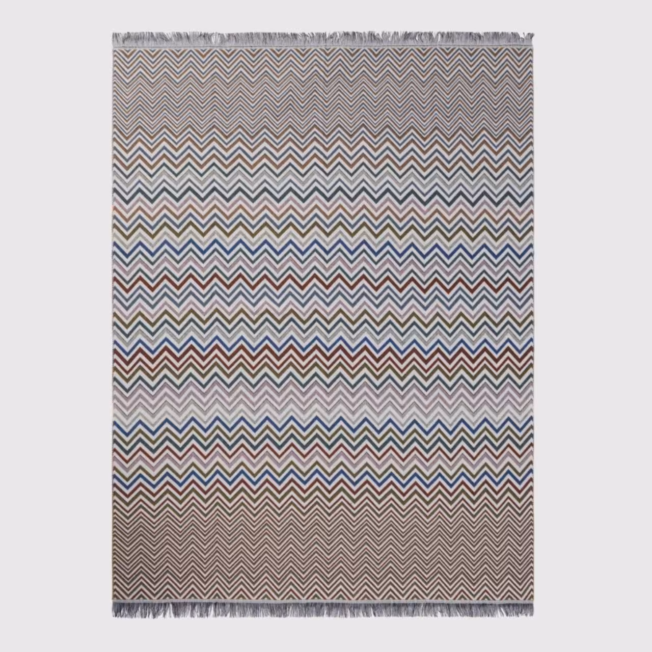 teppich, zickzackmuster, muster, farbverlauf?, mehrfarbig, 