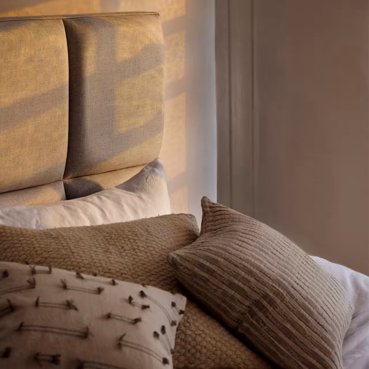 Vispring Boxspringbett  Kopfteil Atlas Detail