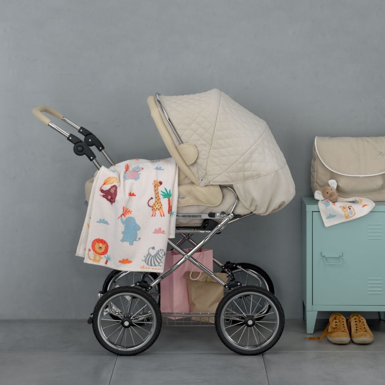 FEILER MINI - Chenilleserie "Wild Safari"