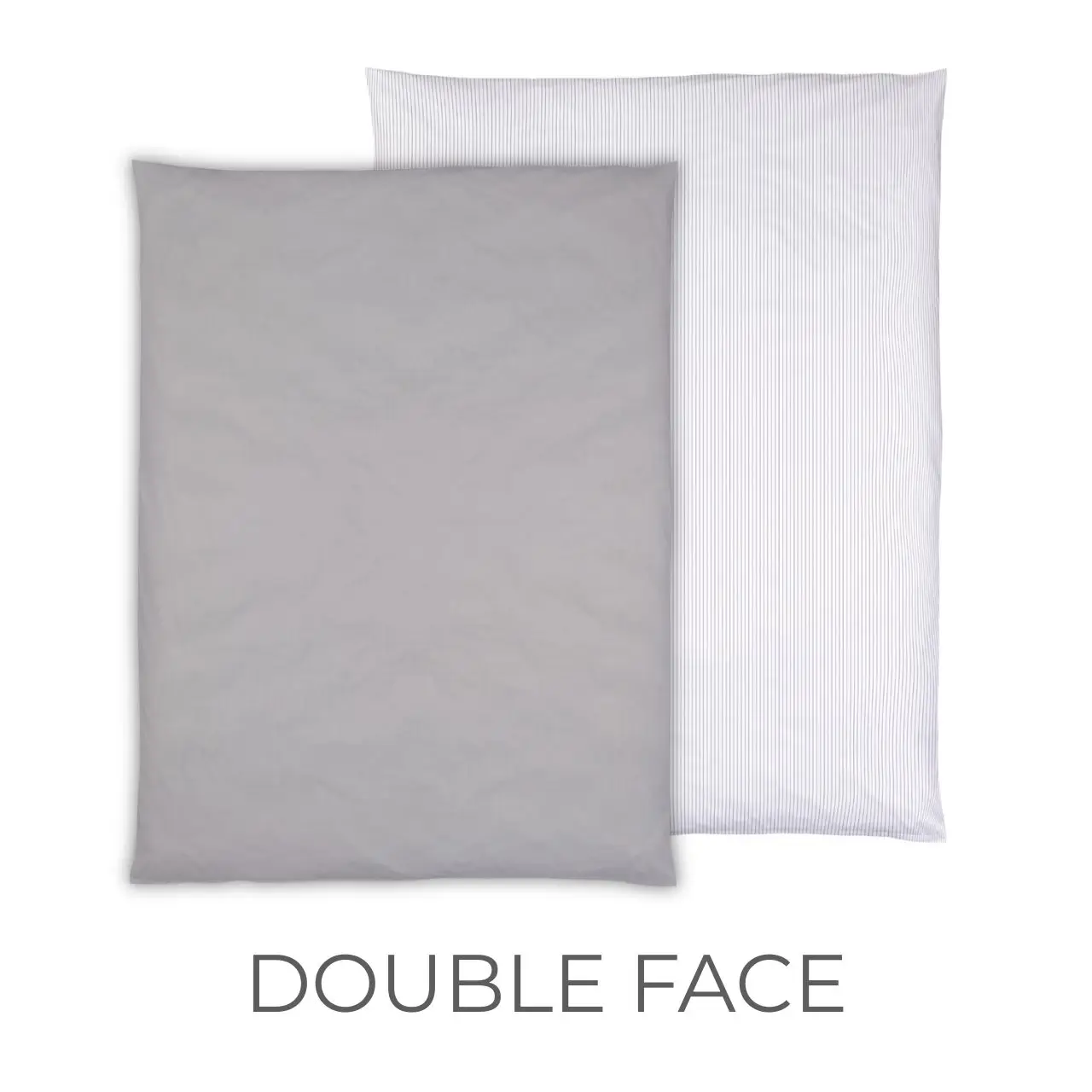 Illustration Double Face Bettdeckenbezug mit zwei Seiten