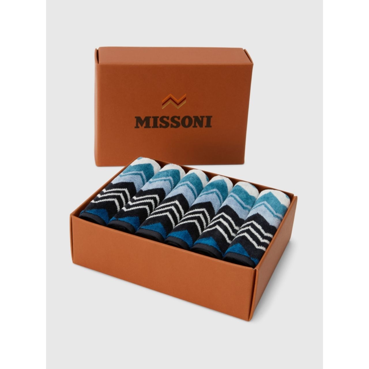 Schal, Stoffschal, Strickmuster, Mehrfarbig, Boxenverpackung, Strümpfe, Socken, Muster, Mehrfarbig, Boxenverpackung, 
