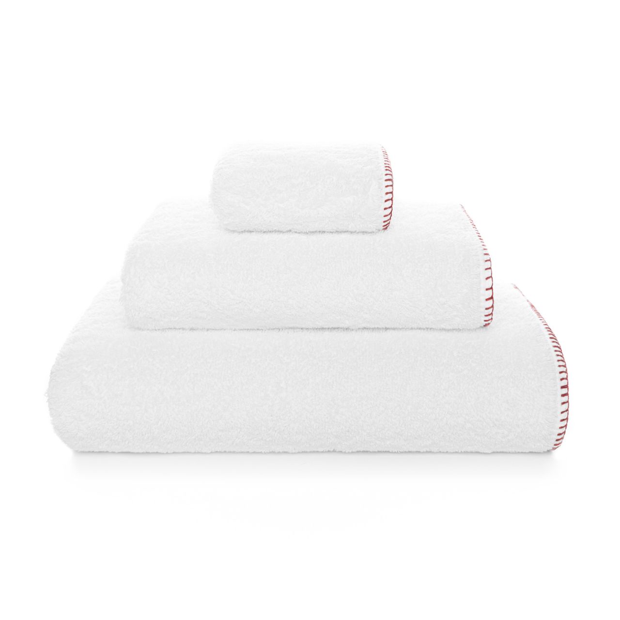 handtücher, waschbare badehandtücher, trockentücher, weiß, baseball-stitching, 