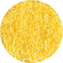 Farbmuster Frottier sonnengelb