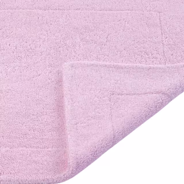 Duschvorleger Double babyrosa rechteckig  Detail