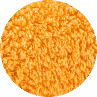 Farbmuster Frottier hellorange